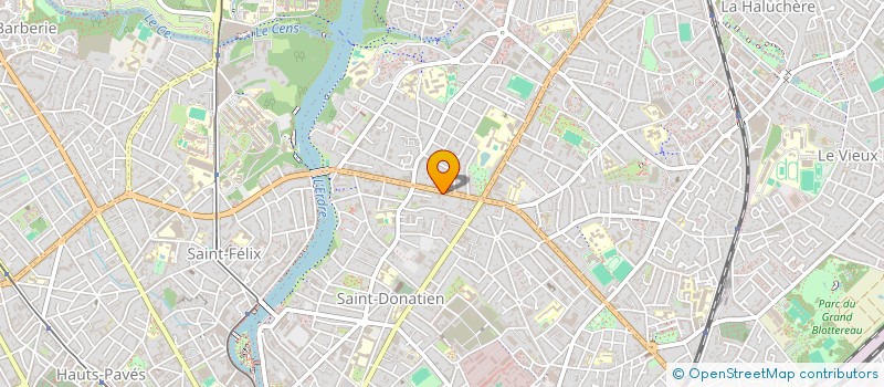 localisation de l'entreprise INNOVATION ESTHETIQUE  NANTES