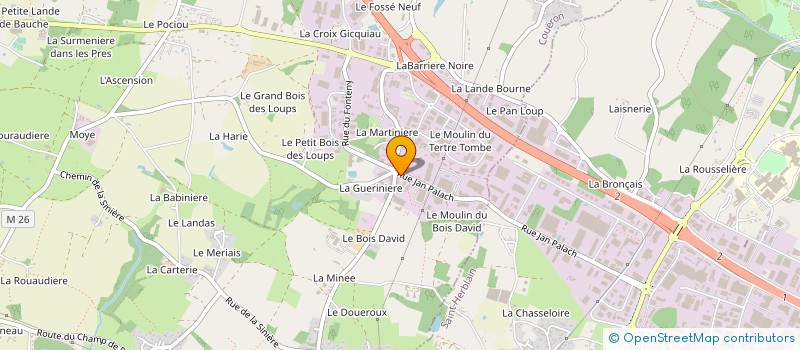 localisation de l'entreprise INNOVATION ET DESIGN D ARTICLES POUR MAROQUINERIE IDAM à ORVAULT