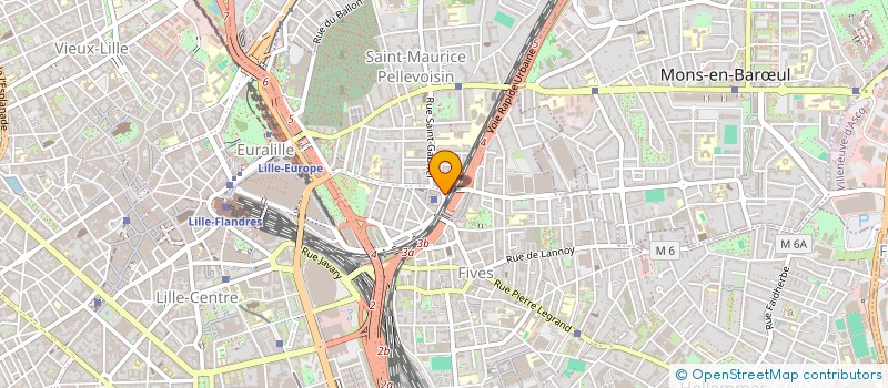 localisation de l'entreprise INNOVATION ET PROMOTION POUR LE DEVELOPPEMENT SOLIDAIRE à LILLE