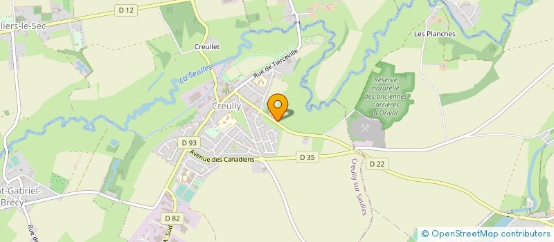 localisation de l'entreprise INNOVATION ET SANTE à PONTS SUR SEULLES