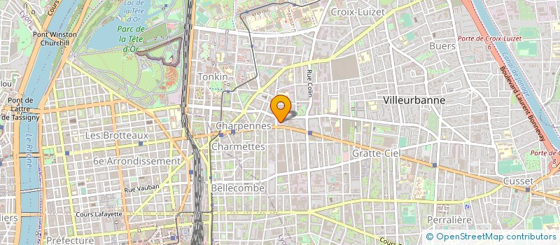 localisation de l'entreprise INNOVATION ET TECHNIQUES INDUSTRIELLES à VILLEURBANNE