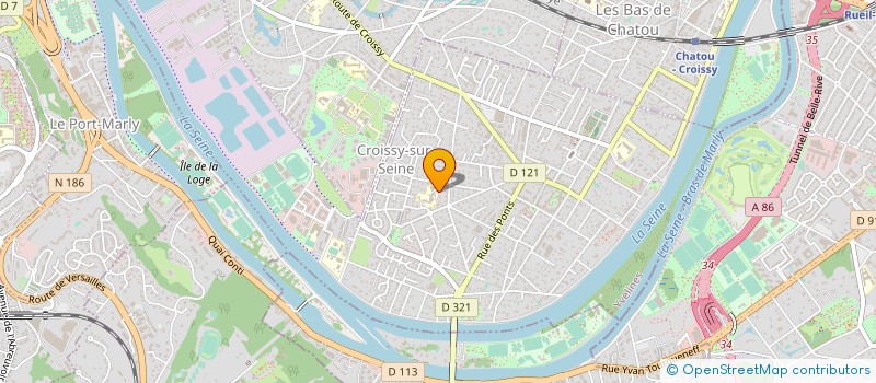 localisation de l'entreprise INNOVATION FRAMEWORK TECHNOLOGIES à CROISSY-SUR-SEINE