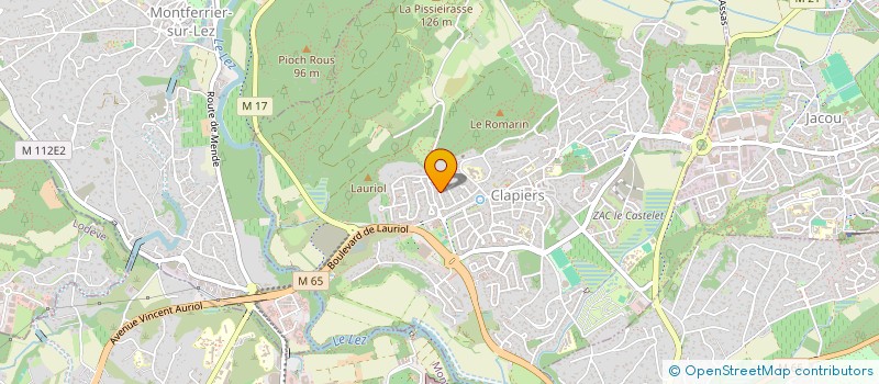 localisation de l'entreprise INNOVATION HUMAN CENTRIC CONSULTING  CLAPIERS