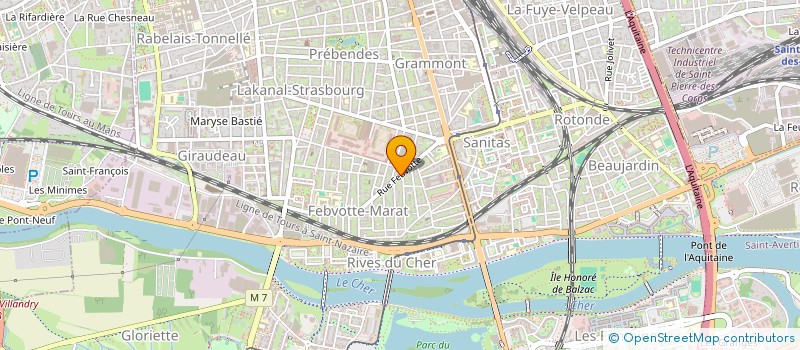 localisation de l'entreprise INNOVATION MANAGEMENT PARTNER  TOURS