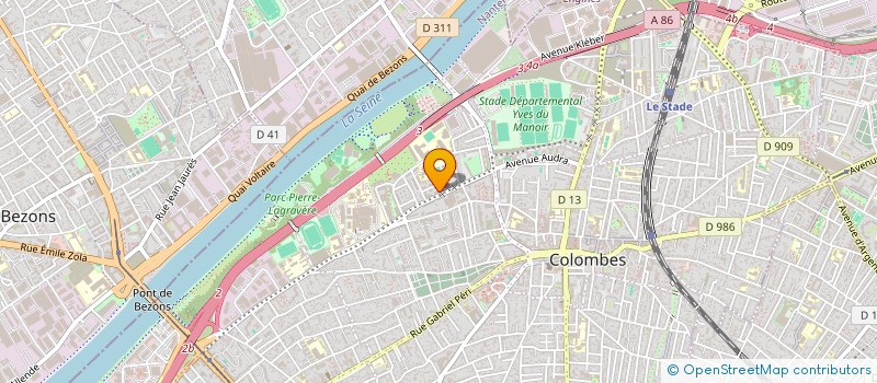 localisation de l'entreprise INNOVATION MAX à COLOMBES
