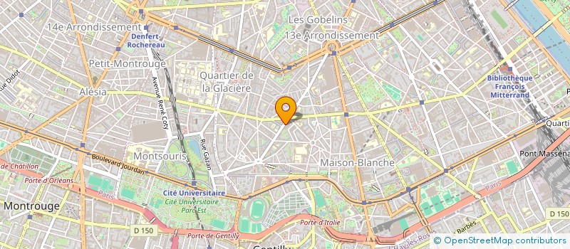 localisation de l'entreprise INNOVATION & PROGRES à PARIS