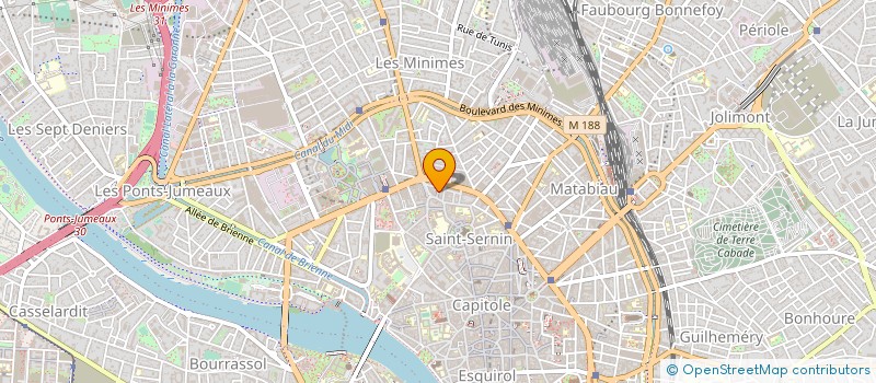 localisation de l'entreprise INNOVATION STRATEGIE BUSINESS  TOULOUSE