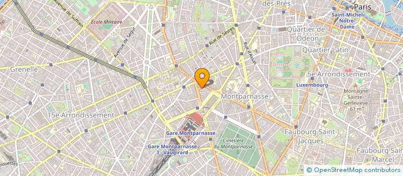 localisation de l'entreprise INNOVATION TECHNOLOGIE SERVICE à PARIS
