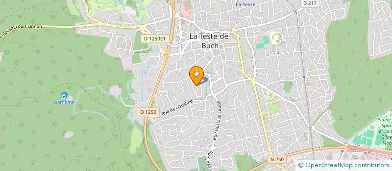 localisation de l'entreprise INNOVATIONE  LA TESTE-DE-BUCH