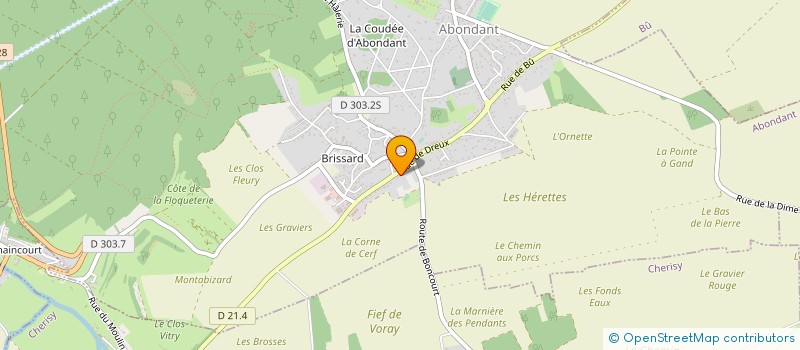 localisation de l'entreprise INNOVATIONS TECHNIQUES MECANIQUES à ABONDANT