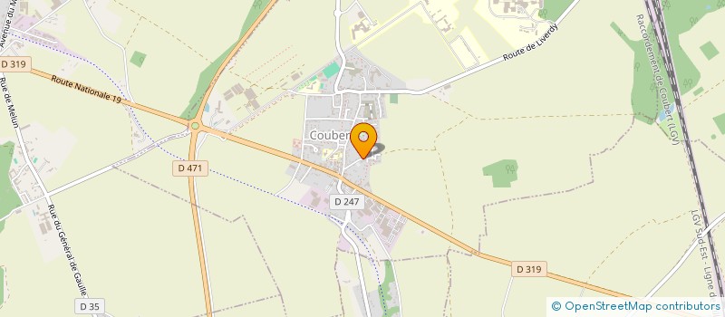 localisation de l'entreprise INNOVATIS  COUBERT