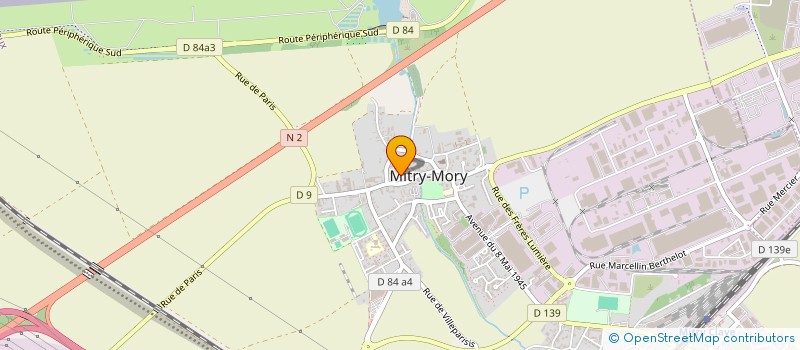 localisation de l'entreprise INNOVATIS PRIME à MITRY-MORY