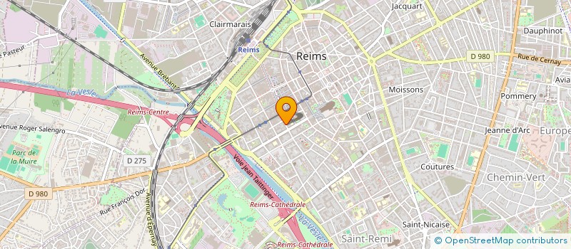 localisation de l'entreprise INNOVATIVE FINANCE SERVICES  REIMS