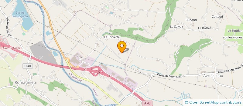 localisation de l'entreprise INNOVATIVE MATERIALS & TECHNOLOGIES - I.M.T. FRANCE  BELMONT-TRAMONET