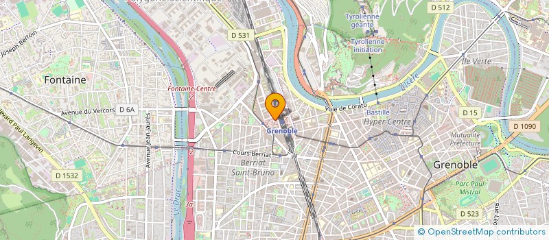 localisation de l'entreprise INNOVATIVE SYNTHESIS TECHNOLOGIES à GRENOBLE