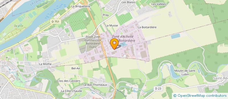 localisation de l'entreprise INNOVATIVE WATER CARE EUROPE SAS à AMBOISE