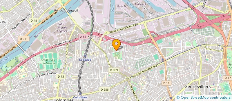 localisation de l'entreprise INNOVAVOLTART à COLOMBES