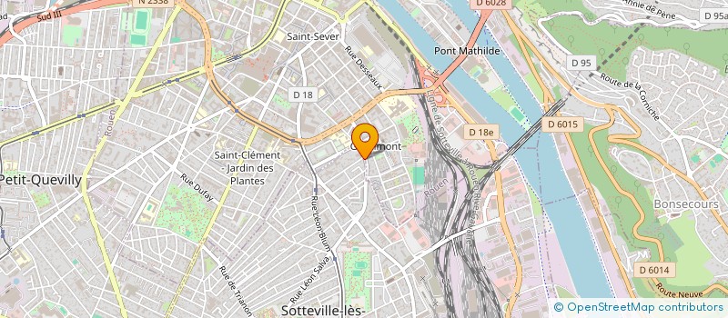 localisation de l'entreprise INNOVBAT à SOTTEVILLE-LES-ROUEN