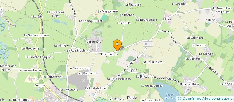 localisation de l'entreprise INNOVBOAT à COUERON
