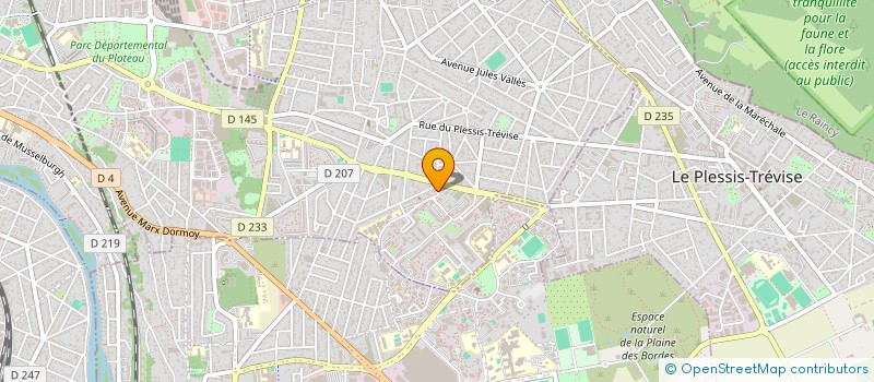localisation de l'entreprise INNOVE DENTAIRE à CHAMPIGNY-SUR-MARNE