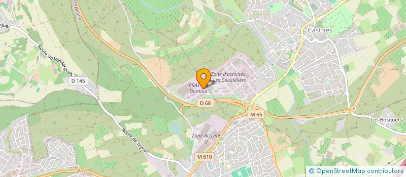 localisation de l'entreprise INNOVEDA à VENDARGUES