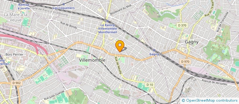 localisation de l'entreprise INNOVEE  VILLEMOMBLE