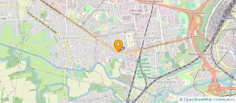 localisation de l'entreprise INNOVELEC à STRASBOURG