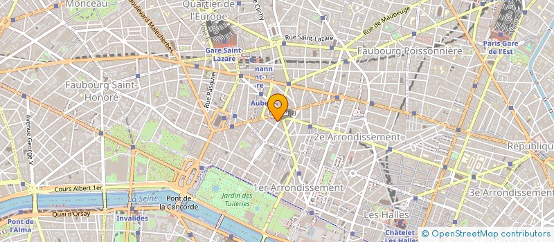localisation de l'entreprise INNOVEOX  PARIS