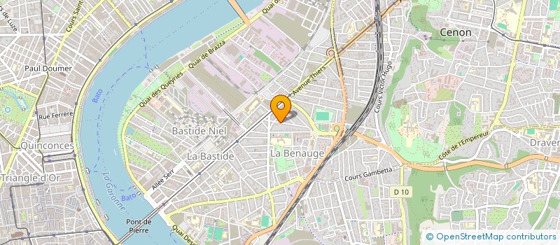 localisation de l'entreprise INNOVER DEVELOP HOMMES APPRENT COMMUNIC à BORDEAUX