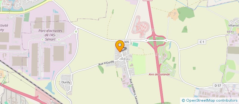 localisation de l'entreprise INNOVER POUR DEVELO ENTREPRI DES HOMMES  REAU