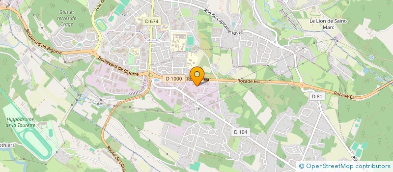localisation de l'entreprise INNOVERT à PUYMOYEN