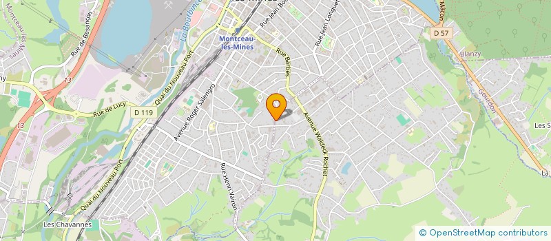 localisation de l'entreprise INNOVESCENCE à SAINT-VALLIER