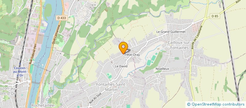 localisation de l'entreprise INNOVEST  FONTAINES-SAINT-MARTIN