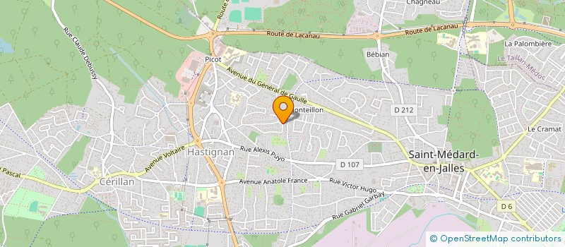 localisation de l'entreprise INNOVHARO  SAINT-AUBIN-DE-MEDOC