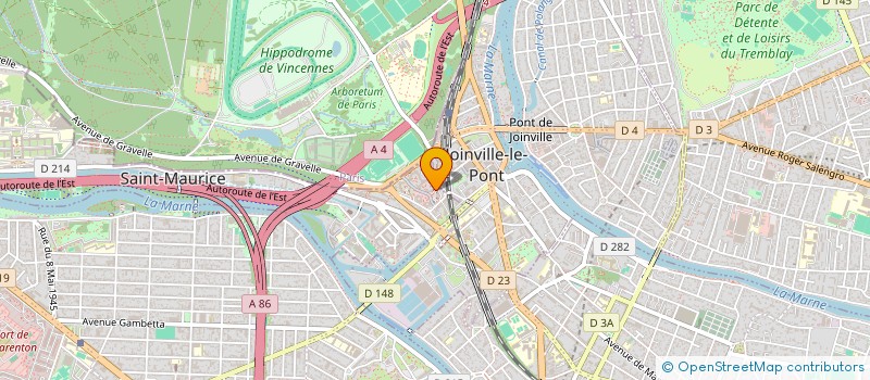 localisation de l'entreprise INNOVIA SCI à SAINT-MAURICE