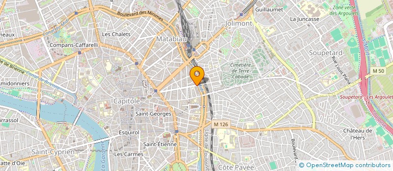 localisation de l'entreprise INNOVIA SYSTEM  TOULOUSE