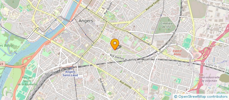 localisation de l'entreprise INNOVIEW  ANGERS