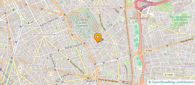 localisation de l'entreprise INNOVIMAX  PARIS