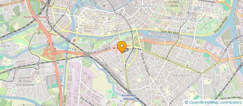 localisation de l'entreprise INNOVIMMO STRASBOURG à STRASBOURG