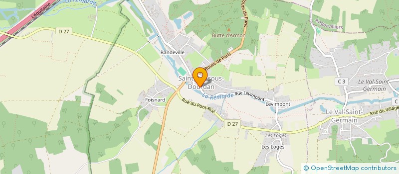 localisation de l'entreprise INNOVINFO  SAINT-CYR-SOUS-DOURDAN