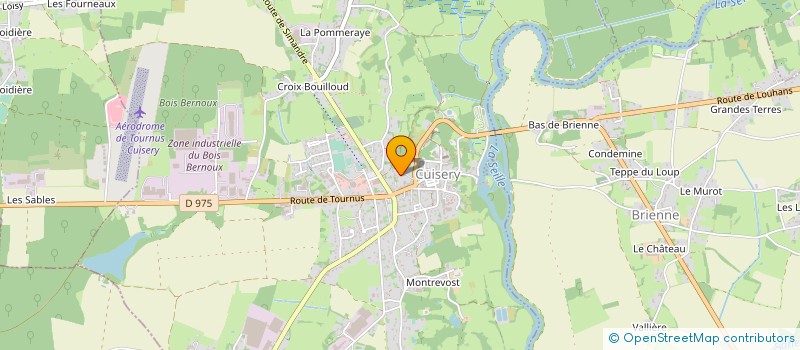 localisation de l'entreprise INNOVIS 71 à CHALON-SUR-SAONE