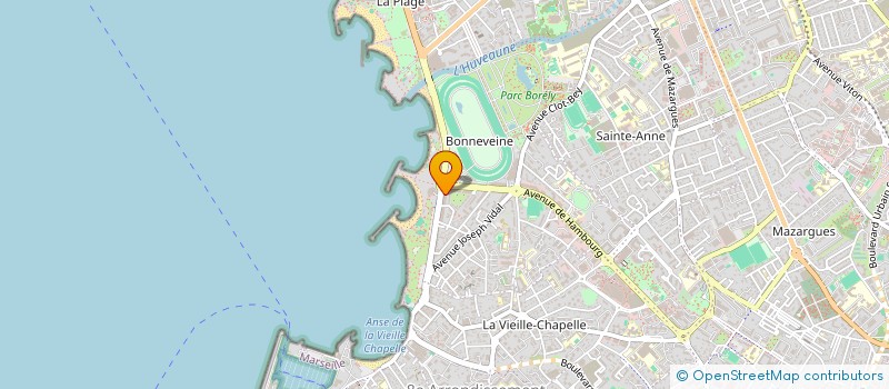 localisation de l'entreprise INNOVISION à MARSEILLE