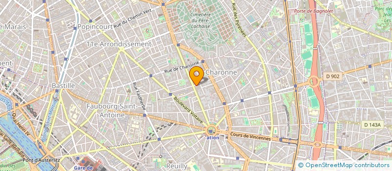 localisation de l'entreprise INNOVLEASE à PARIS