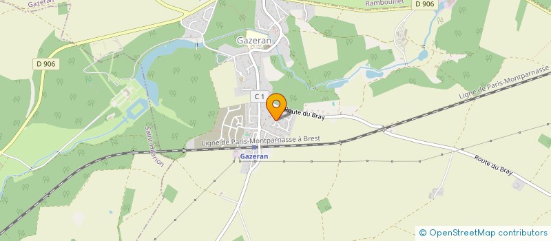 localisation de l'entreprise INNOVMEN CONSULTING  GAZERAN