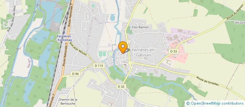 localisation de l'entreprise INNOVMETOR INDUSTRIES  FERRIERES-EN-GATINAIS