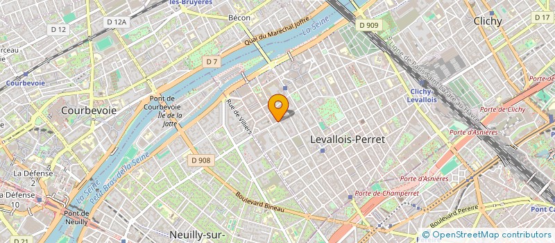 localisation de l'entreprise INNOVOA à LEVALLOIS-PERRET