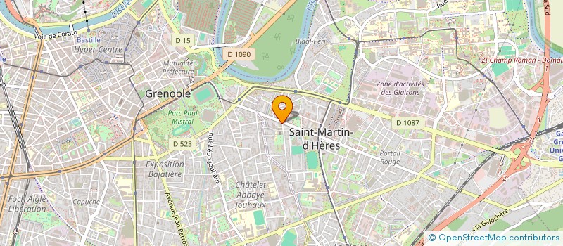 localisation de l'entreprise INNOVPRODEV à SAINT-MARTIN-D'HERES