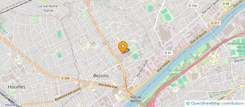 localisation de l'entreprise INNOVSPIRIT à BEZONS