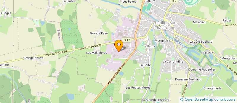 localisation de l'entreprise INNOVTEC INDUSTRIES à CHATILLON-SUR-CHALARONNE