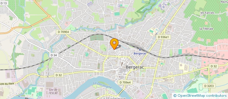 localisation de l'entreprise INNOVTECH PRINTSHOP à BERGERAC